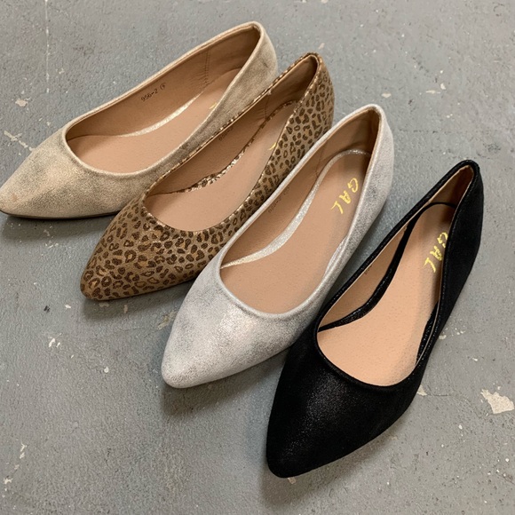 Shoes - Leopard ballerina flat